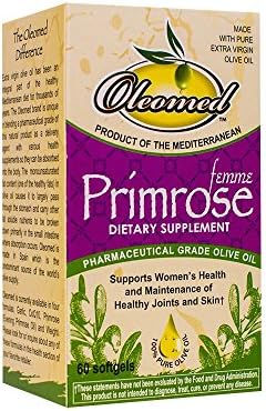 Oleomed Primrose + Olive Oil to Aid Absorption - For Women's Health - 60 softgels…