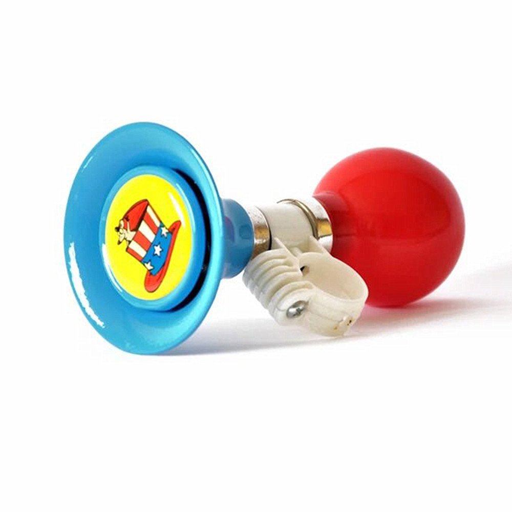 AISHEMI Kids Bike Squeeze Horn Bell for Girls Boys (blue)