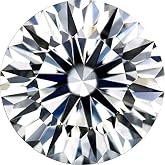 Diamonbella Brilliant 10 Hearts 10 Arrows Loose Simulated Diamond Ideal Round Cut