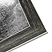 Americanflat 5x7 Picture Frame with Polished, Crystal Clear Glass - Set of 2 - Hampton Collection - Distressed Wood Picture Frames for Tabletop and Wall Display - Rustic Brown