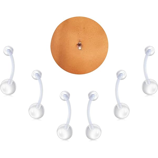 Clear Piercing Discs For Silicone Healing Earrings, Keloids & Belly...
