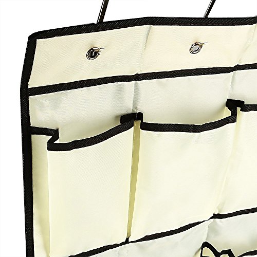 Rubbermaid Configurations Custom Closet Jumbo 20-Pocket Shoe Organizer, 3F20