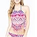 GWELL Womens Floral Print Vintage One Piece Swimsuit Halter Neck Monokinis