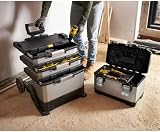 Stanley FatMax Rolling Workshop 4-in-1 Removable Toolbox Telescopic Handle view 16