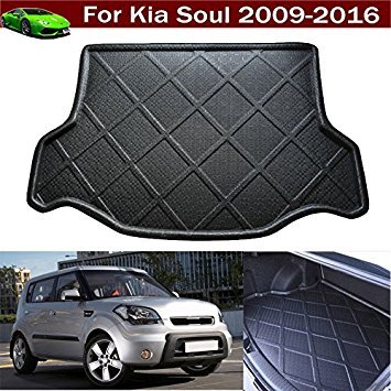 Chaoben 1pcs Black Color Car Boot Pad Carpet Trunk Cargo Liner