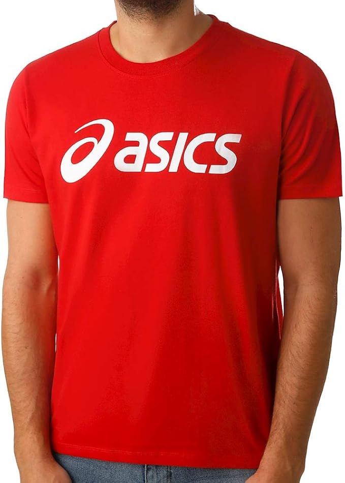 asics t shirt junior bordeaux