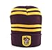 Harry Potter Beanie - Gryffindor, Slytherin or Ravenclaw - Cinereplicas (Gryffindor Red & Gold) (Gryffindor Purple & Gold)