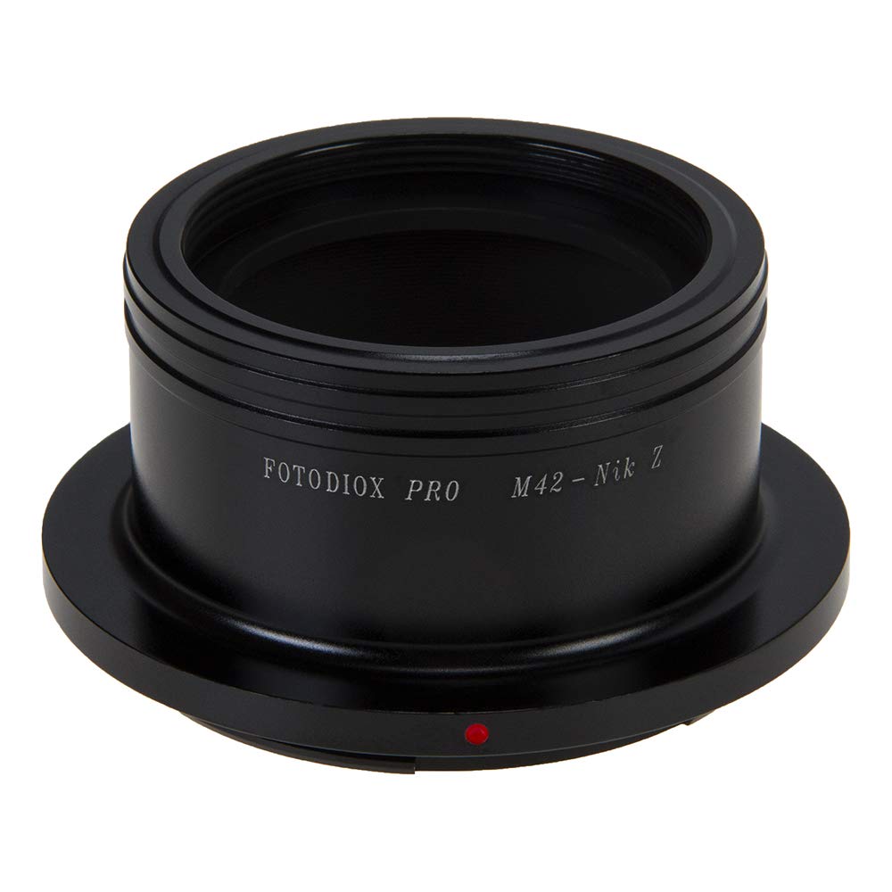 Fotodiox Pro Lens Mount Adapter Compatible with M42 Type 2 and Select Type 1 Lenses to Nikon Z-mount Cameras