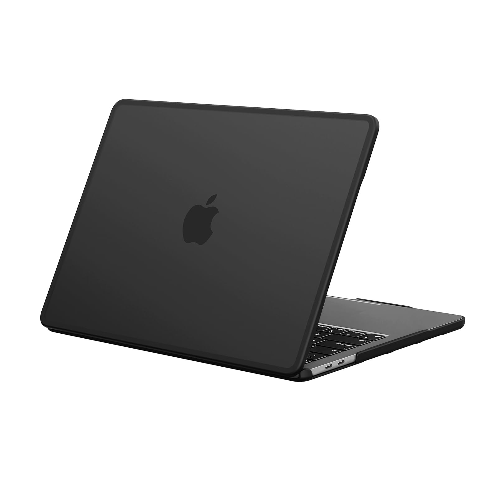 BlueSwan Case Compatible for MacBook Pro 13 Inch M2 M1 A2338 A2251 A2289 A2159 A1989 A1708 A1706, Released 2022-2016, Shatterproof Frame + Matte Anti-Fingerprint Protective Case, Black