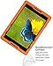 Bobj Rugged Case for ASUS ZenPad Z8 (ZT581KL, P008) (Not for ZenPad Z8S) - BobjGear Custom Fit - Patented Venting - Sound Amplification - BobjBounces Kid Friendly (Outrageous Orange)