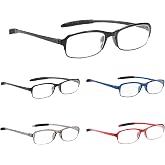 NRDIK PROFLEX SpareSpecs Reading Glasses (3 pcs) lightweight, flexible, oval, unisex