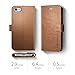 Spigen Wallet S iPhone 7 Case with Foldable Cover and Kickstand Feature for iPhone 7 2016 - Brown