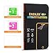 iPhone SE (2016) 5 5S 5C Screen Protector Glass, ENDLER [Ballistic Glass] 0.33mm Thin Premium Real Tempered Glass Screen Protector for Apple iPhone 5 / 5S / 5C/ SE (2016 Release) - Warranty