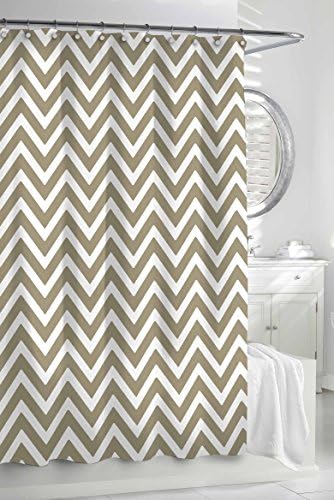 Kassatex Fine Linens Chevron Shower Curtain