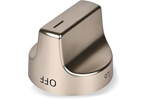 MTZUL W11239985 W10850015 Stove Knob Replacement Compatible with Whirlpool WFG525S0HZ1 WFG550S0HZ0 WFG525S0HZ0 WFG525S0JV0, W11239985 Control Knob Replace 4845290 W11032553 PD00061875 AP6333411