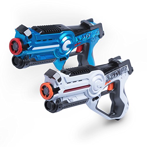 Laser Tag Gun Gaming Set - “Space Blaster Game” Multi Player Laser Tag for Kids Toy with Deluxe 2 Pack Lazer Tag Gun Set