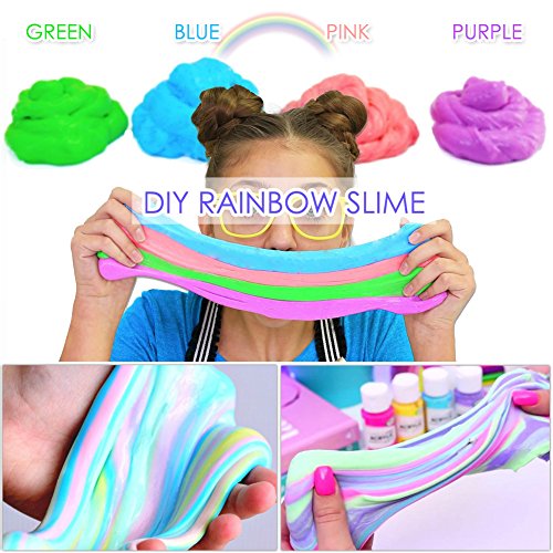 1 ESSENSON+Unicorn+Fluffy+Slime+Kit