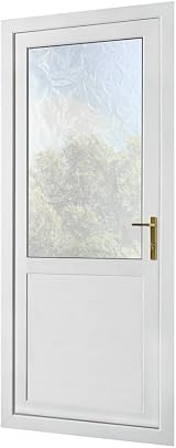 Truly PVC Supplies White UPVC Half Door Panel 750x750mm MDF Reinforced 28mm view 4