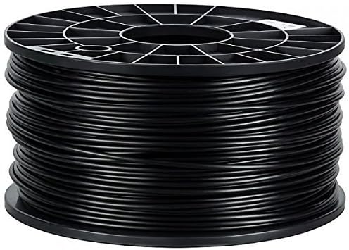 PETG 3D Printer Filament,Dimensional Accuracy +/- 0.02 mm, 1kg / 2.2lbs Spool for 3D Printers-- (1.75mm, Black)