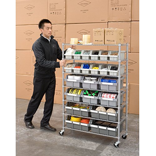 Seville Classics WEBK400 Bins for Commercial Bin Rack System 3Pack
