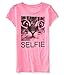 P.S. From Aeropostale Unisex-Child Selfie Graphic T Shirt
