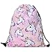 Men's Women's Print Shoulder Drawstring Bag Backpack String Bags School Rucksack Gym Handbag (animals,foods)15