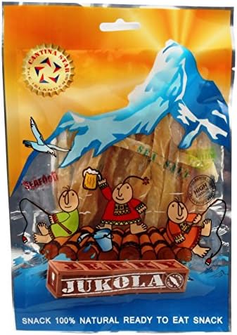 "Jukola Cod" Fish Jerky, 90g (Pack of 3)