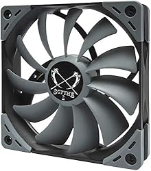 Scythe Kaze Flex 120mm Fan, Quiet Case/CPU Cooler