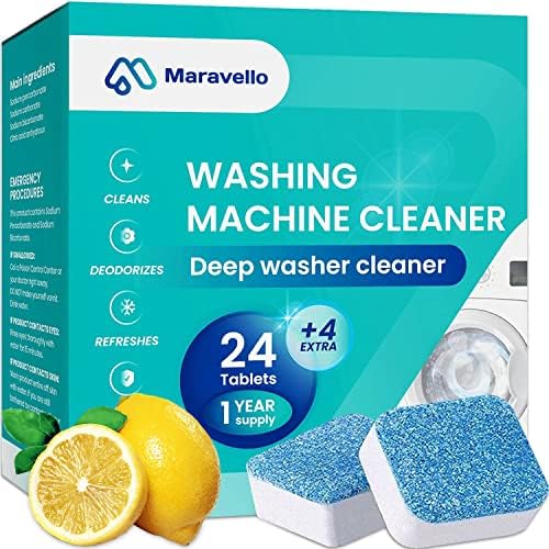 Maravello Washing Machine Cleaner Descaler, Highly Efficient Septic