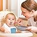 HM-tech 6pcs Bamboo Toddler Plates (8