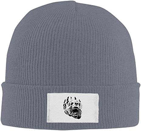 FNIDOS Wolf Bear Paw Best Knit Caps Beanie Hats Warm Roll Winter Best Knit Caps