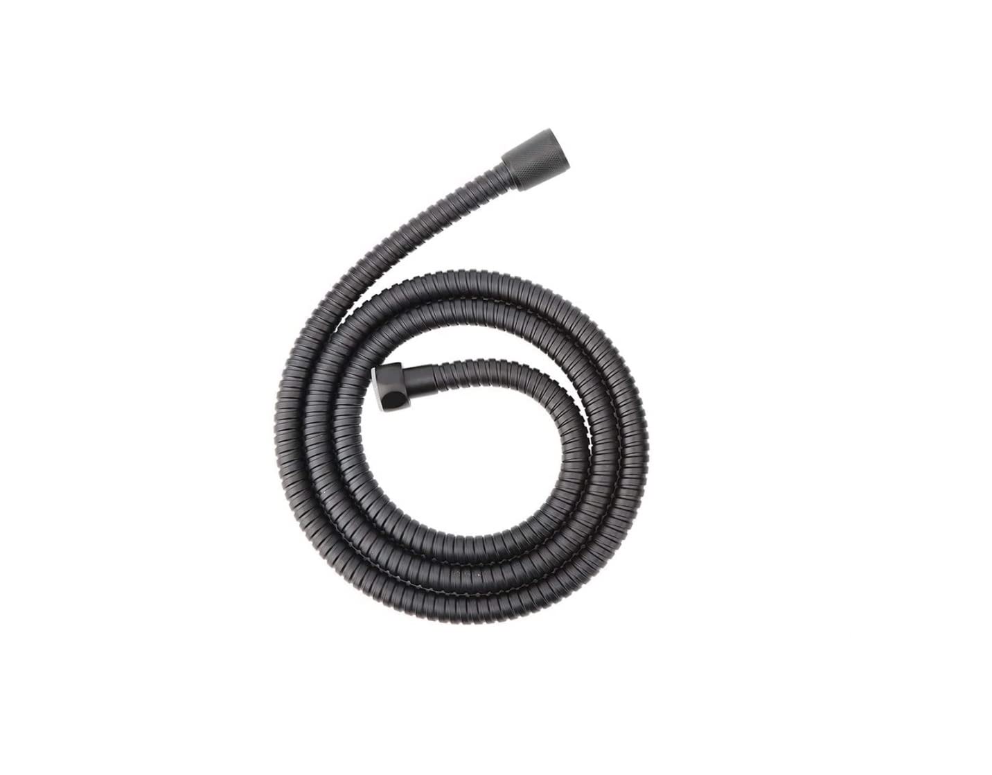 Black Shower Hose Stainless Steel Shower Bath Extension Replacement Part Bathroom 1.5m or 2m (59in/79in) Flexible Hose Handheld Shower