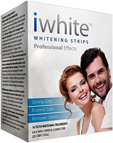 iWhite 3D White Professional Effects Whitestrips Dental Whitening Kit 14 Teeth Whitening Treatments