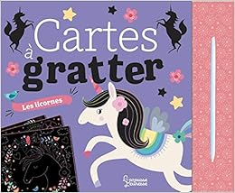 Cartes A Gratter Les Licornes Coloriages A Gratter French Edition Guesne Maude 9782035964595 Amazon Com Books