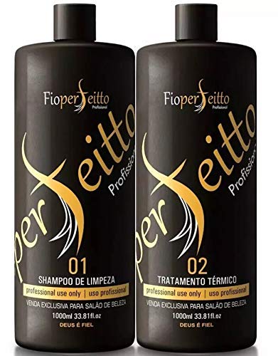 Fio Perfeitto Instant Straight | Brazilian Hair Straightening | Progressive Brush | Keratin Treatment | Blow Out 2L