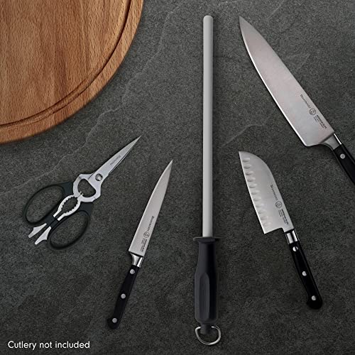 Messermeister 12” Ceramic Sharpening Rod Knife Sharpener Fine 1200