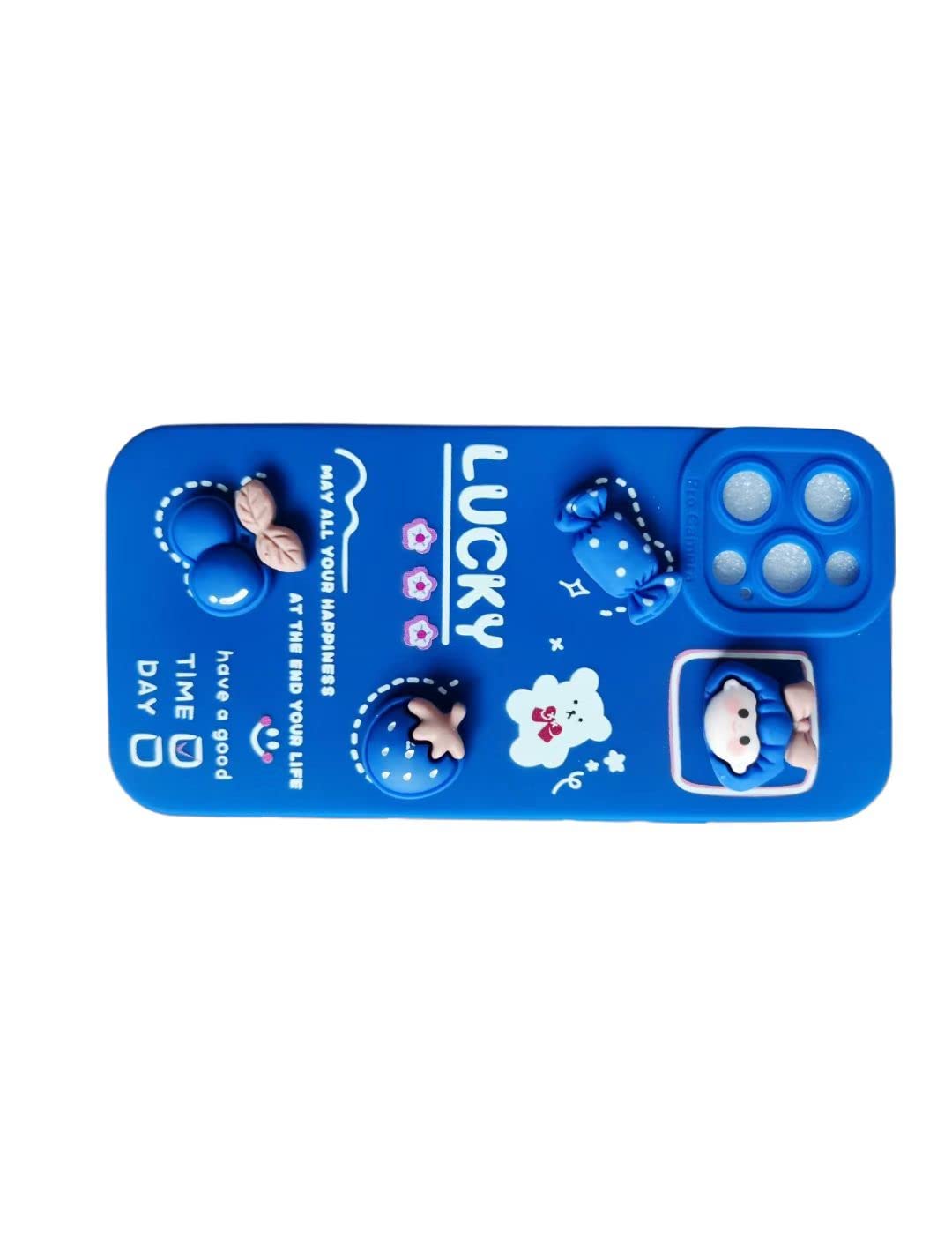 Photo 1 of ?? Painted Doll Mobile Phone Cover (iPhone 12 Pro Blue)