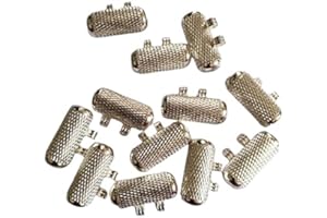 Silver Tabiz Capsule Holder Bracelet – Textured Cylindrical Taweez Pendant with Openable Shiny Finish (Pack of 12)