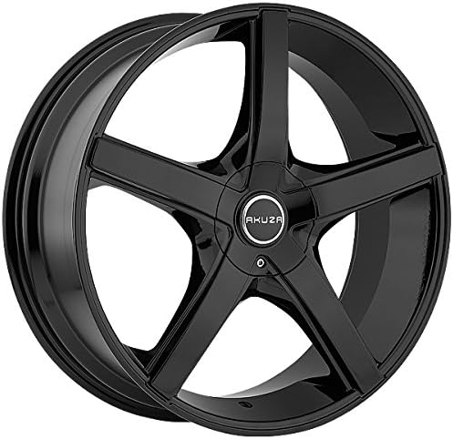 Akuza Axis 848880049+35GB 18x8 5x100 &amp; 5x115 +35MM Offset Gloss Black Wheel
