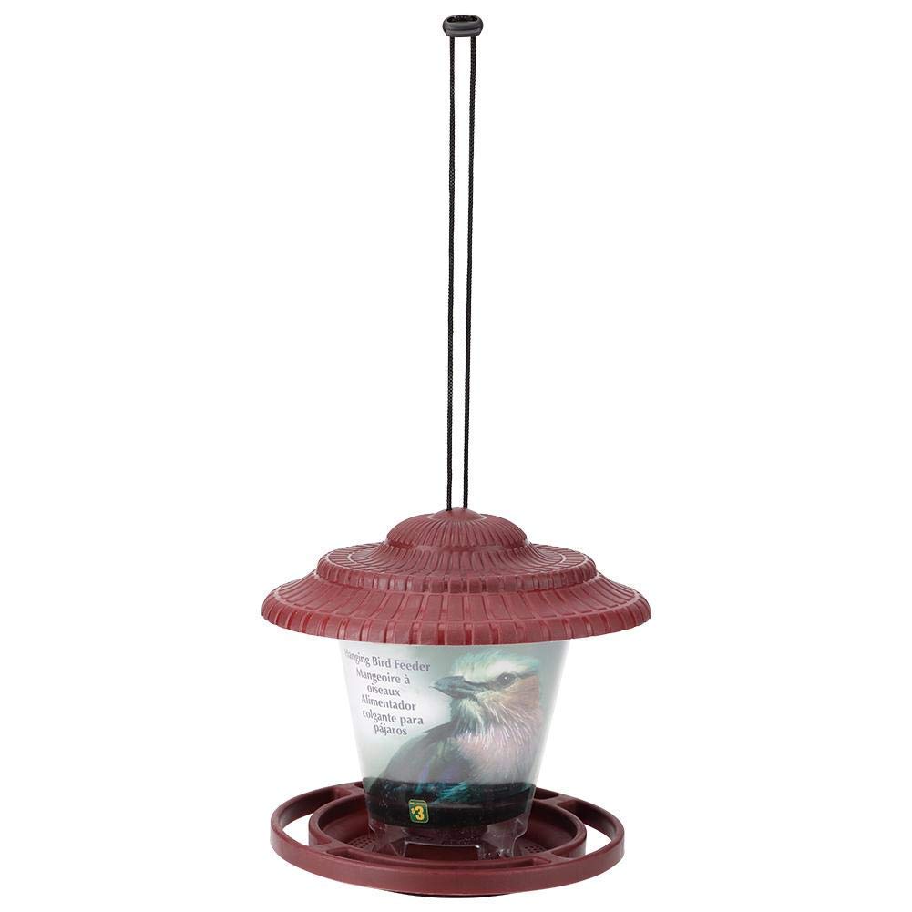 Bird Feeding Container Hanging Bird Seeds Feed Garden Supplies Wild Bird Feeder