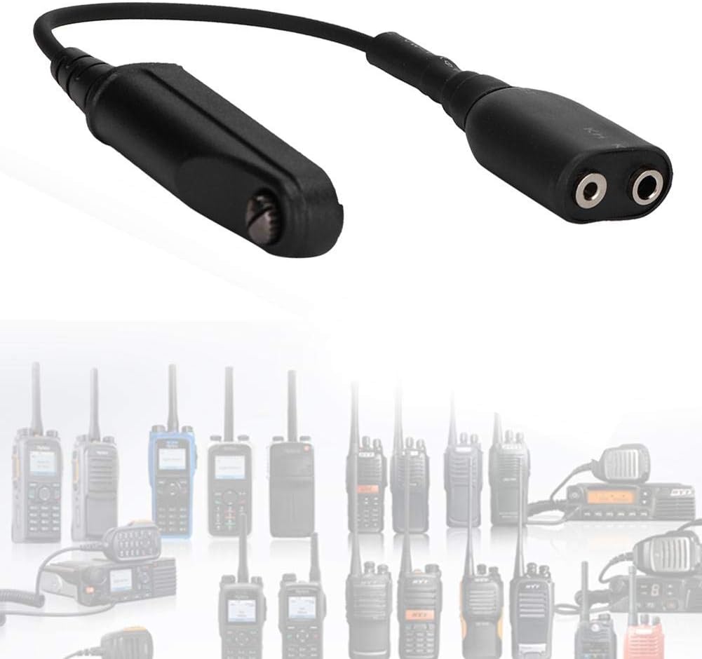 Denash Audio Cable, A58 K-head 2Pin Walkie Talkie Audio Cable Adapter for BF-9700 A-58 UV-XR - Image 3