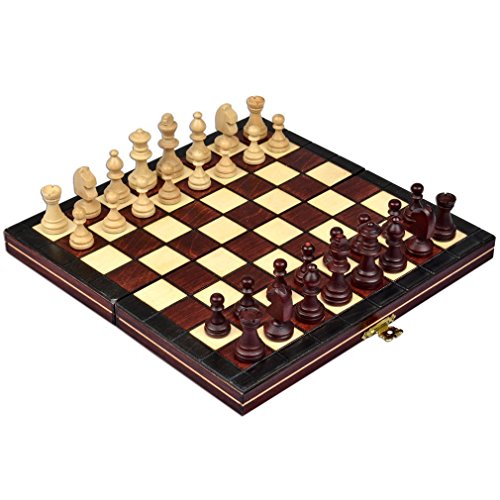 Continental Portable Magnetic Chess Set - Handcrafted in Poland, Small
