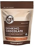Big Tree Farms Organic Raw Cacao Drinking Chocolate Hot/Cold Mix, Cold Processed, Non-GMO, Vegan, Superfood, Cocoa Powder Alternative, 8 Ounce