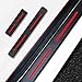 Car-Styling For Fiat 124 Spider 2017 2018 Car Car Door Sill Door Entry Guard Car Door Entry Protectorss Stickers 4D Carbon Fiber Vinyl Sticker