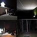 LED Flood Light 50W,HN Waterproof Outdoor Spot Lights 5000lm Daylight 6500k Floodlights with US-3 Plug&Switch for Yard,Garage,Garden,Lawn