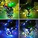 Colored LED Twinkle Rope Light Battery Operated, Greenclick 120 LEDs Neon Decorations Outdoor Light With Romote Timer Waterproof 45Ft 8 Mode String Lights For Patio, Yard, Parties, Wedding, Xmas