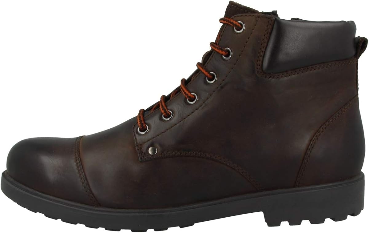 Geox Men Boots RHADALF, Men´s Laceup Boots, Removable Insole Amazon