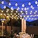 Binval Solar String Lights 30 Led Crystal Ball String Lights Waterproof Fairy Lighting for Home,Outdoor,Patio,Landscape,Holiday Decorations