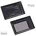 Ztotop Full Grain Leather Mens Wallet- Minimalist Slim Genuine Leather Front Pocket Wallet with RFID Blocking,Black