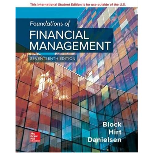Foundations of Financial Management 17th edition